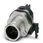Phoenix Contact - Rundsteckverbinder, feldkonfektionierbar (Industriesteckverbinder) Einbausteckverbinder SACC-DSIV-MS#1438037 − 10 Stück