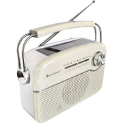 Soundmaster - Radio UKW-Radio m. Solarpanel TR480BE beige − 2 Stück