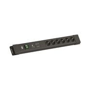 Bachmann - Mehrfachsteckdose Steckdosenleiste BM005926 6xCEE7/3 1xGVS-Plus