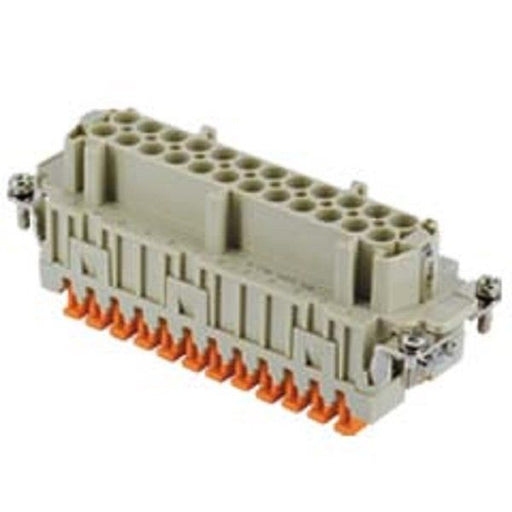 Ilme - Kontakteinsatz für Rechtecksteckverbinder Bucheneinsatz CSHF 24 N 24pol. 16A/500V