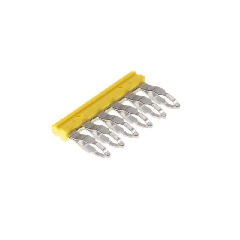 Weidmüller - Querverbinder/Brücker für Reihenklemme Querverbinder ZQV 1.5N/R3.5/6 GE gesteckt − 20 Stück