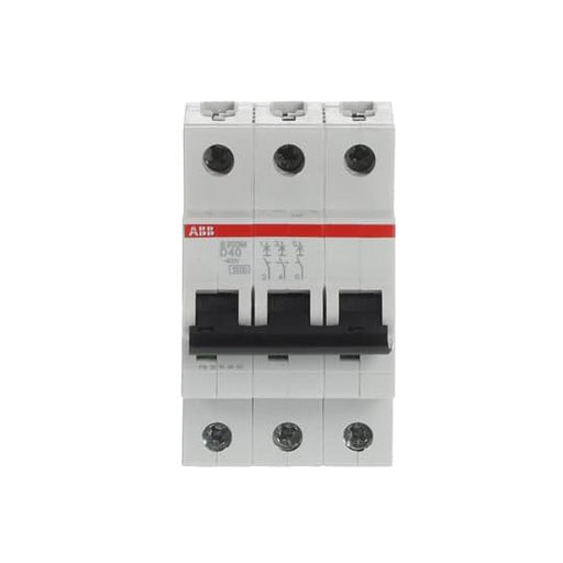 ABB Stotz S&J - Leitungsschutzschalter Sicherungsautomat S203M-D40 10 kA, 40 A, 3P