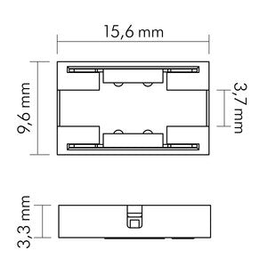 Nobile - Zubehör/Ersatzteile für Lichtschlauch/-band Verbinder starr 5er Set 5011520025