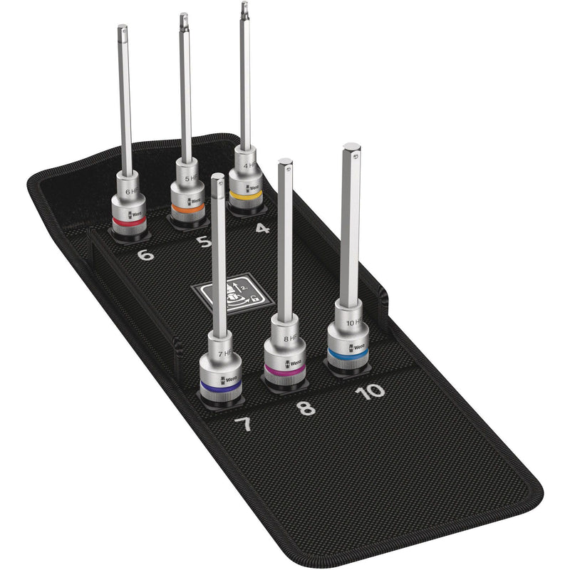 Wera - Steckschlüsselset Zyklop Bitnuss-Satz 8740 C HF 2
