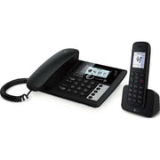 Telekom - Schnurloses Telefon DECT-Telefon schnurlos Sinus PA 207 plus 1 schwarz