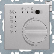 Berker - Bussystem-Raumtemperaturregler Temperaturregler alu/lack 75441124 m.Tast.schnittstelle