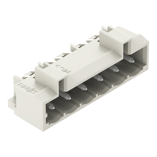 WAGO - Leiterplattensteckverbinder THT-Stiftleiste Lötstift 721-436/001-000 1,0x1,0,abgew.,lgr − 100 Stück