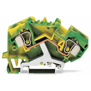 WAGO - Schutzleiter-Reihenklemme 2-Leiter-Schutzleiterklem. 784-607/999-950 10mm² − 25 Stück