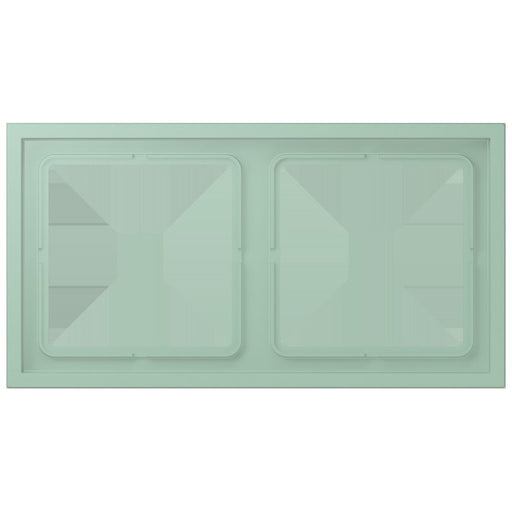 Jung - Abdeckrahmen Rahmen 2-fach LCZ 982 BF 217 vert anglais clair