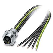 Phoenix Contact - Rundsteckverbinder, feldkonfektionierbar (Industriesteckverbinder) Einbausteckverbinder SACC-E-M12FS#1415292