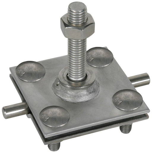 DEHN - Anschlussklemme für Blitzschutz Anschlussklemme V4A AK710FL40GBM12X55V4A f.Rd 7-10 /Fl 30-40