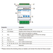 Sungrow - Elektrizitätszähler 3-Phasen Meter DTSU666-20 3ph f.CT ohne CT