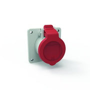 Bals Elektrotech - CEE-Anbausteckdose (IEC 60309) Anbausteckdose gerade 136871 16A 3p 400V 9h IP54 − 10 Stück
