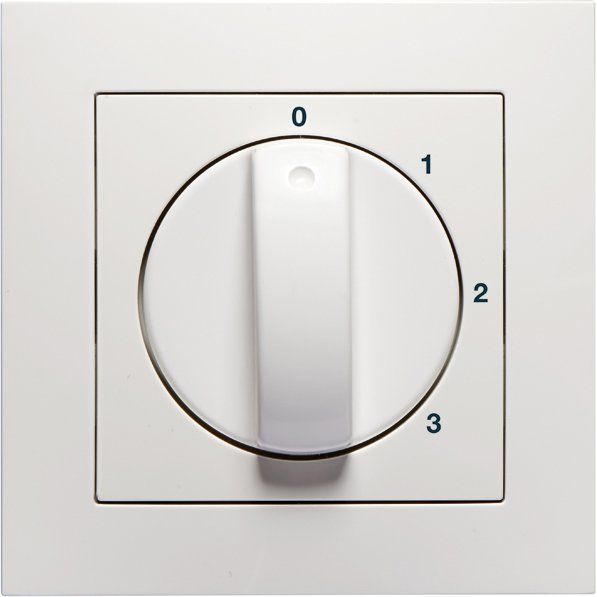 Peha - Abdeckung/Bedienelement für Installationsschalterprogramme Abdeckung reinweiß D 11.610.02 S3 3-Stufenschalter