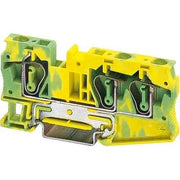 Phoenix Contact - Schutzleiter-Reihenklemme Schutzleiterklemme ST 6-TWIN-PE 0,2-10qmm gn-ge