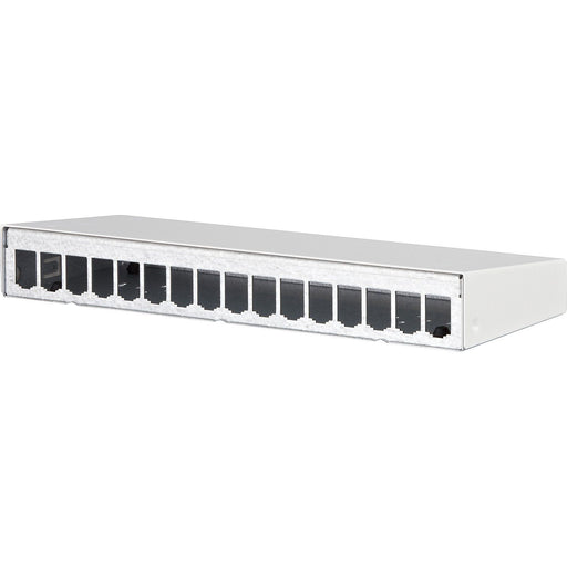 Metz Connect - Frontpanel/Patchpanel leer (Schaltschrank) AP-Gehäuse leer 130861-1602-E E-DATmodul 16er rws