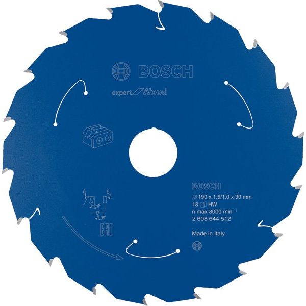 Bosch - Kreissägeblatt für 2608644512 Akkusägen Expert for