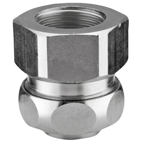 Flexa - Metall-Schutzschlauch-Verschraubung Metallverschraubung gerade 15018328012 AD 14, M 12 x 1,5 − 10 Stück
