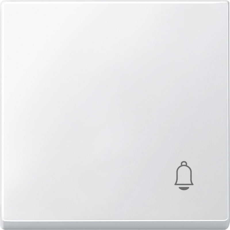 Merten - Abdeckung/Bedienelement für Installationsschalterprogramme Wippe Klingel pws MEG3305-0419 Wech/Kreuz/Tast/Ein