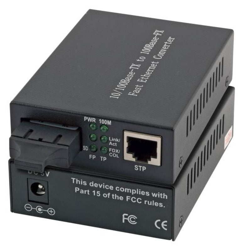 EFB-Elektronik - Media Konverter MediaConverter RJ45-STP/SC EL025V2 1310nm/20km,F.Eth.SM