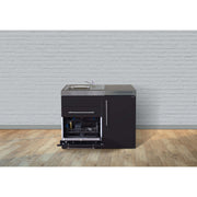 Stengel - Mini-Küche Miniküche Premiumline MPGSSM110GSKSreBli Schwarz matt