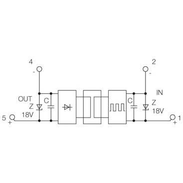 Weidmüller - Trennverstärker Passivtrenner MCZ CCC 0-20/0-20mA für TS 35 − 10 Stück