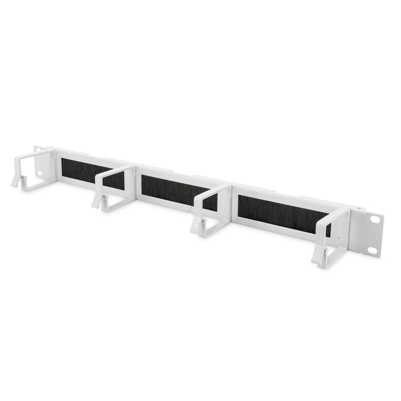 DIGITUS - Kabelführung für Gehäuse/Schränke Kabelrangierpanel DN-97662 1HE,RAL 7035