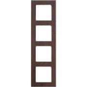 Peha - Abdeckrahmen Rahmen 4-fach D 20.674.200.702 Holz wenge-alu