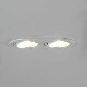 Brumberg Leuchten - Downlight/Strahler/Flutlicht Einbaumodul oval 45022170 strukturweiß