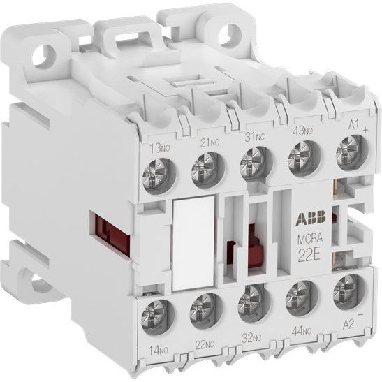 ABB Stotz S&J - Hilfsschütz, Relais Kleinhilfsschütz MCRA040AR1 4S, 24V 50/60Hz
