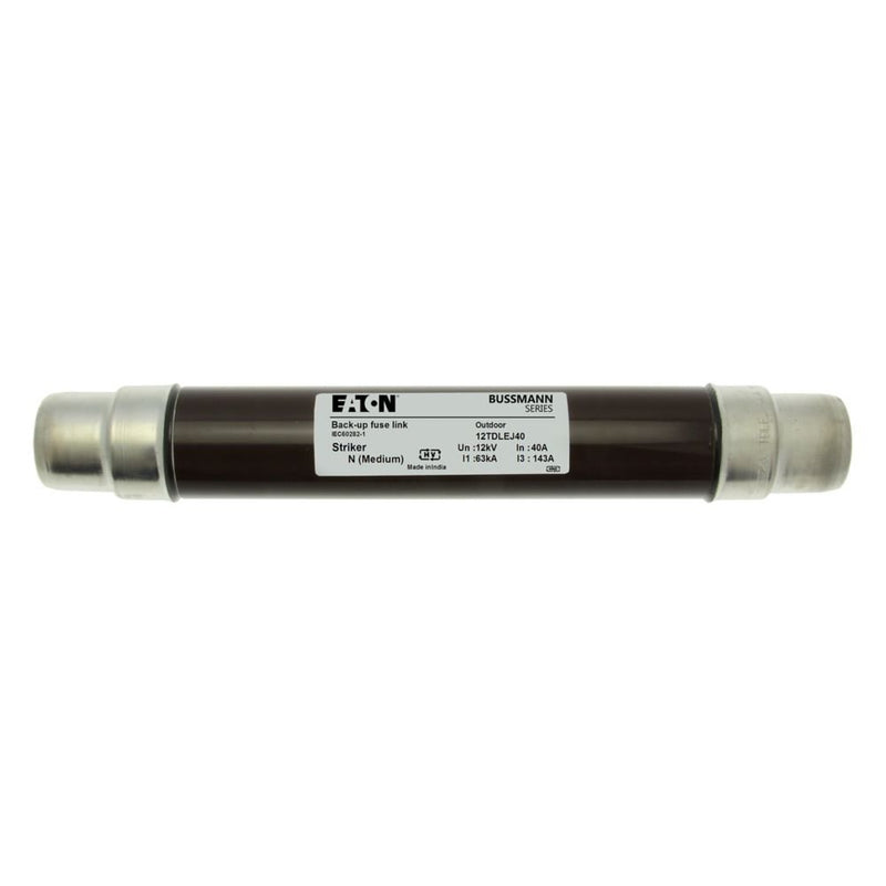 Eaton - Mittel-/Hochspannungssicherung Sicherungseinsatz Mittels. 12KV 40Amp#12TDLEJ40 40A AC 12kV 63kA