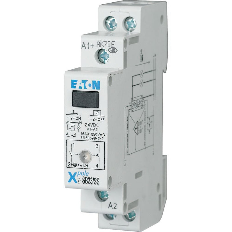 Eaton - Stromstoßschalter Stromstossschalter Z-SB23/SS LED 24VDC/16A/2S − 2 Stück