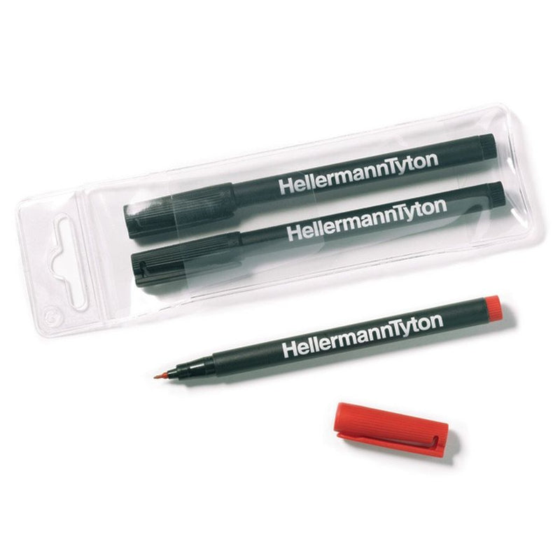 HellermannTyton - Markierungsstift Markierstift T82R-RD(VE2) rot