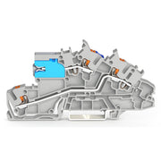 WAGO - Installations-Etagenklemme Installationsetagenklemme 2203-7640 2,5 mm² mit Drücker − 50 Stück