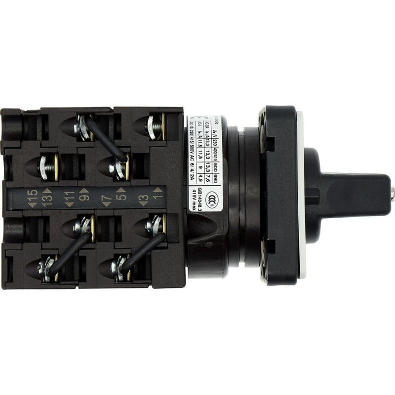 Eaton - Lastschalter Dahlanderschalter T0-4-8441/E 20A, 4kw, 3p, IP65