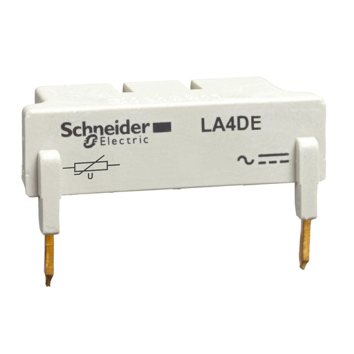 Schneider Electric - Baustein für Schutzbeschaltung Überspannungsbegrenzer LA4DE3E Var. 24- 48VAC/DC