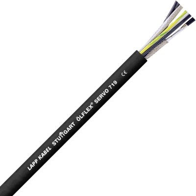 Lapp Kabel&Leitung - Energiekabel < 1 kV, für ortsveränderlichen Einsatz ÖLFLEX SERVO 719 1020063 4G2,5+(2x0,75)
