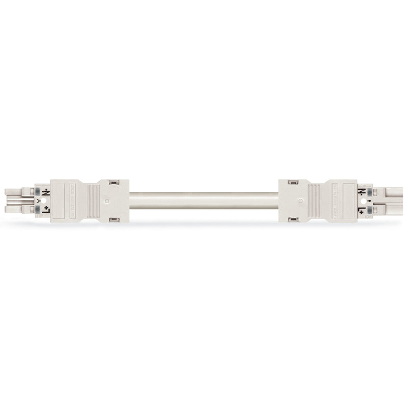 WAGO - Konfektionierte Leitung für steckbare Gebäudeinstallation konfekt.Verbindungsleitung 771-8992/016-202 Eca,Buchse Stecker