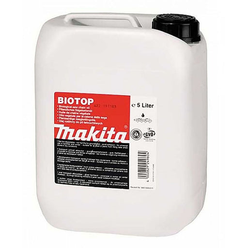 Makita - Schmier- und Pflegemittel Sägeketten-Öl 1910U1-7 (5L) 5 Liter, Biotop