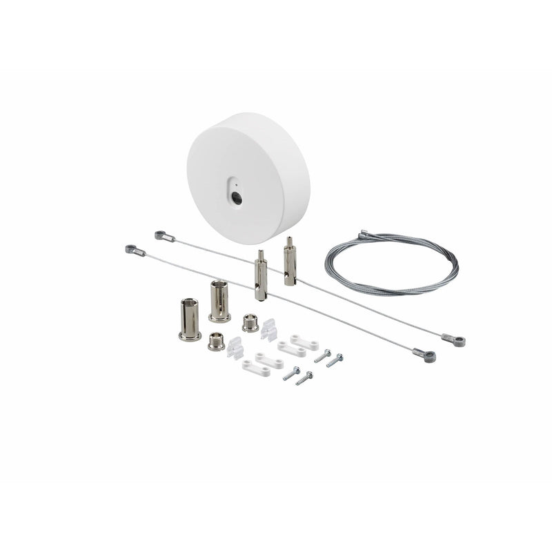 Philips Lighting - Mechanisches Zubehör/Ersatzteile für Leuchten Seilabhängung SP340Z SMT L1500 SI 1,5m silber