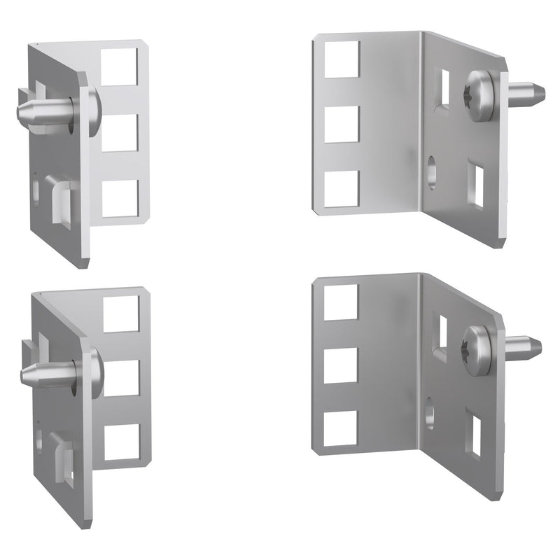 Schneider Electric - Komponente für den Ausbau (Schaltschrank) HE-Halterung SF/SM NSYRC1U (VE4) Geräte 1 oder 3 HE