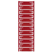 Weidmüller - Kabelmarkierungssystem Leitermarkierer SFX11/60MCNEUTRAL RT MultiCard,60x11mm,rt − 60 Stück