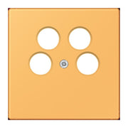 Jung - Einsatz/Abdeckung für Kommunikationstechnik Abdeckung für SAT-TV LC 990-4 SAT2 254