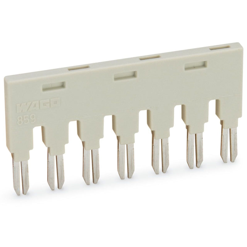WAGO - Zubehör/Ersatzteile für Schaltrelais Brücker f.Brückungsschacht 859-407/000-006 7-fach,blau − 25 Stück