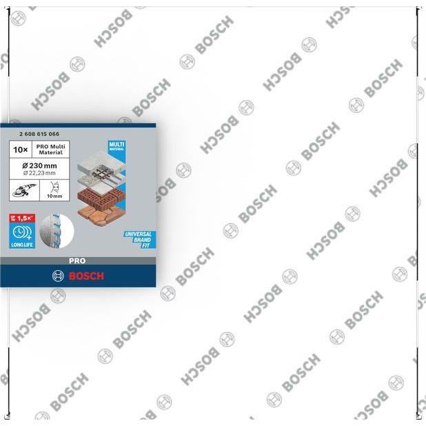 Bosch - Trenn-/Schleifscheibe PRO Multi Material 2608615066 Diamanttrennscheibe