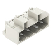 WAGO - Leiterplattensteckverbinder THT-Stiftleiste Lötstift 721-434/001-040 1,0x1,0,abgew.,lgr − 200 Stück