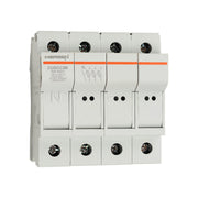 Mersen - Halter für zylindrische Sicherung Sicherungshalter Class CUSCC3N CC AC600V 32A 3+N-p − 3 Stück