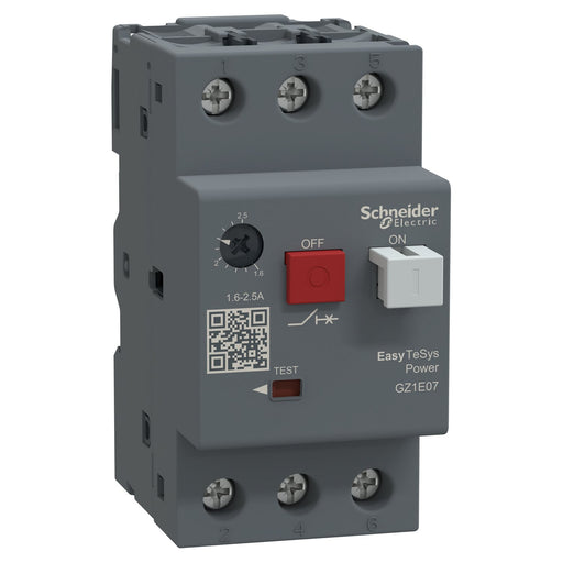 Schneider Electric - Leistungsschalter für Motorschutz Motorschutzschalter Easy GZ1E07 TeSys 1,6-2,5A
