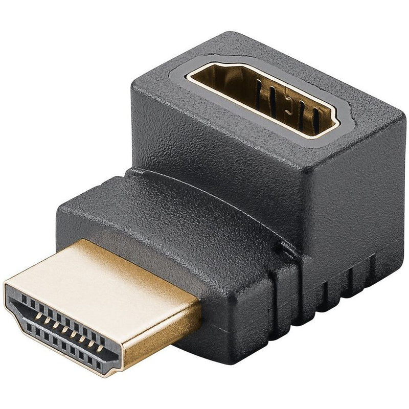 Goobay - Kommunikationstechnik-Adapter HDMI-Winkeladapter 65744 90°,8K,60Hz,Bu/St