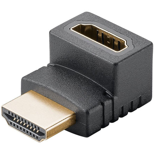 Goobay - Kommunikationstechnik-Adapter HDMI-Winkeladapter 65744 90°,8K,60Hz,Bu/St
